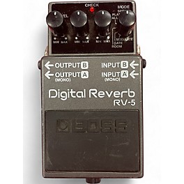 Used BOSS RV5 Digital Reverb Effect Pedal