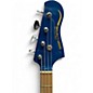 Used Seiwa ROCKMAN SERIES Blue Electric Bass Guitar