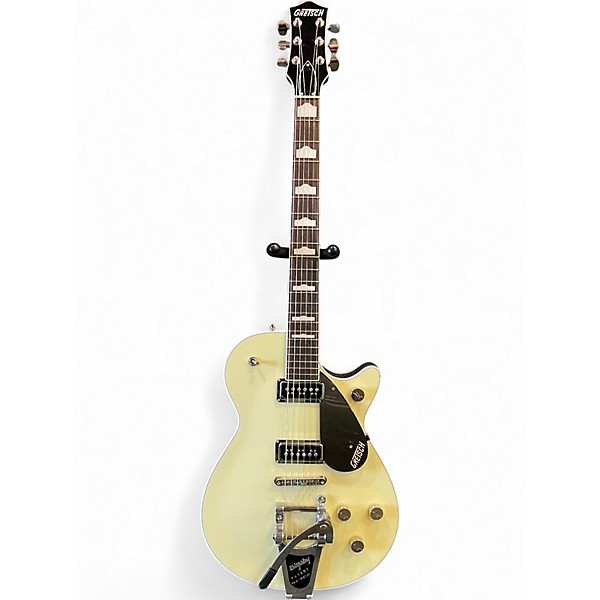 Used Gretsch Guitars G6128TDS Player Edition Jet DS Lotus Ivory Solid Body Electric Guitar