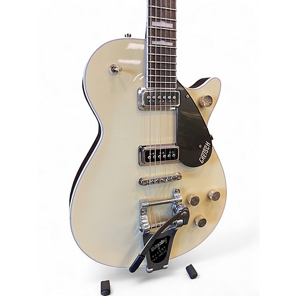 Used Gretsch Guitars G6128TDS Player Edition Jet DS Lotus Ivory Solid Body Electric Guitar