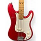 Vintage 1980 Fender 1980 BULLET BASS Candy Apple Red Electric Bass Guitar