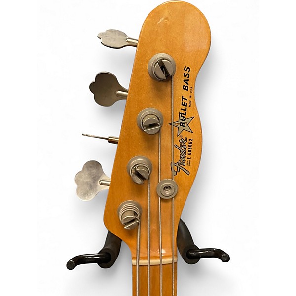 Vintage 1980 Fender 1980 BULLET BASS Candy Apple Red Electric Bass Guitar