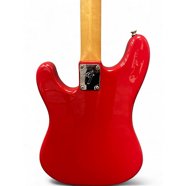 Vintage 1980 Fender 1980 BULLET BASS Candy Apple Red Electric Bass Guitar