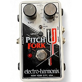 Used Electro-Harmonix Pitch Fork Polyphonic Pitch Shifting Effect Pedal