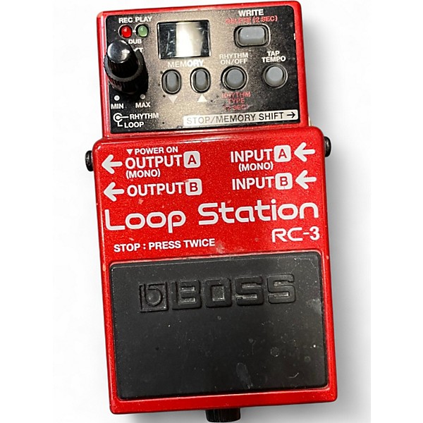 Used BOSS RC3 Loop Station Pedal