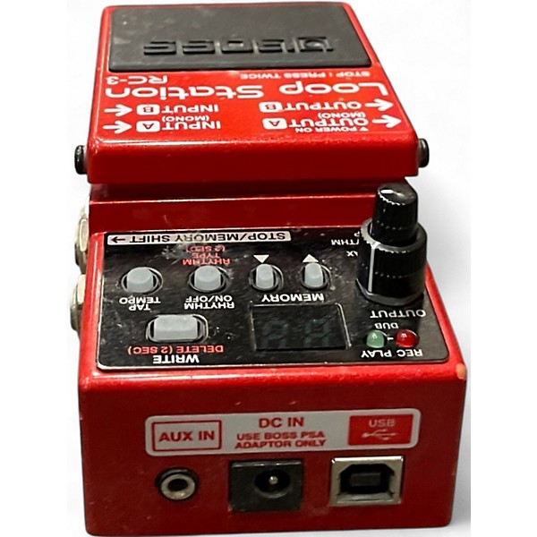 Used BOSS RC3 Loop Station Pedal