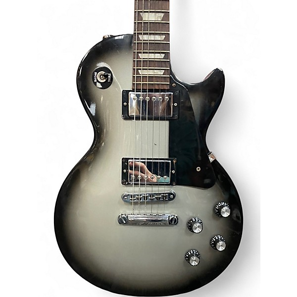 Used Gibson Les Paul Studio Silverburst Solid Body Electric Guitar