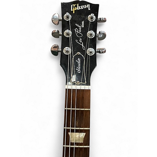 Used Gibson Les Paul Studio Silverburst Solid Body Electric Guitar