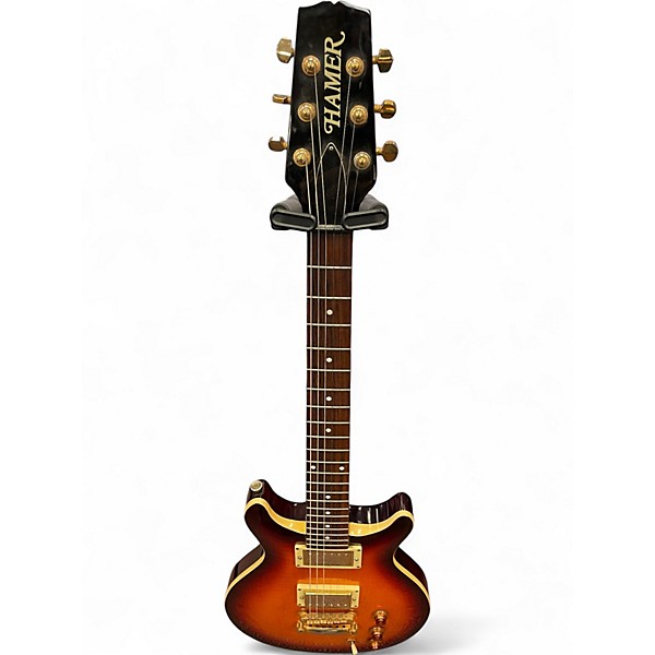 Used Hamer ARCHTOP SUNBURST 3 Color Sunburst Solid Body Electric Guitar
