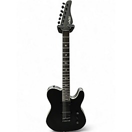 Used Schecter Guitar Research PT EVIL TWIN SLS Black Solid Body Electric Guitar