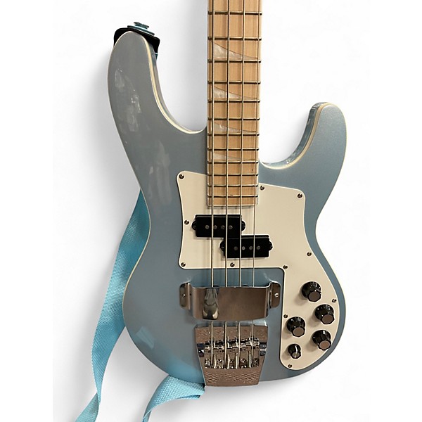 Used Jackson CBNXT DX IV Ice Blue Metallic Electric Bass Guitar
