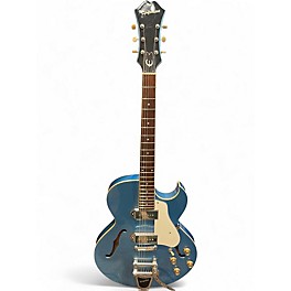 Used 1996 Epiphone Sorento Blue Hollow Body Electric Guitar