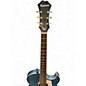 Used 1996 Epiphone Sorento Blue Hollow Body Electric Guitar