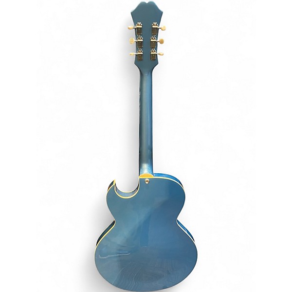 Used 1996 Epiphone Sorento Blue Hollow Body Electric Guitar