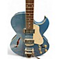 Used 1996 Epiphone Sorento Blue Hollow Body Electric Guitar