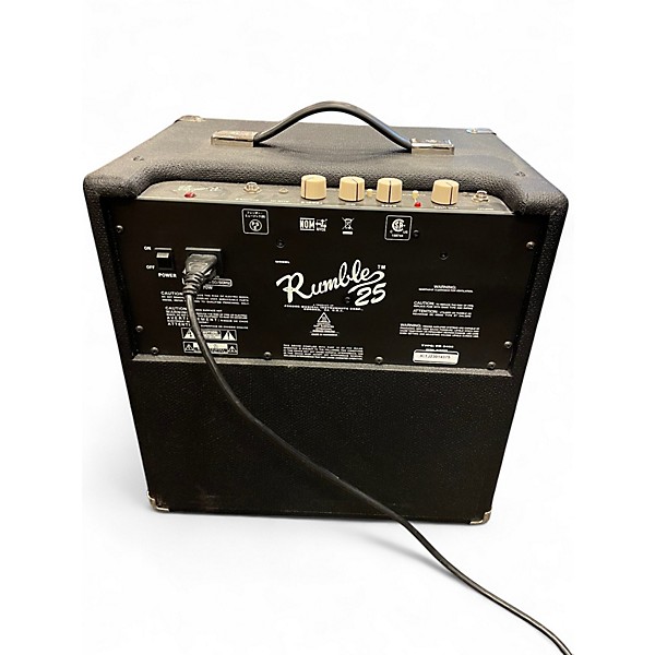 Used Fender Rumble 25 25W 1x8 Bass Combo Amp