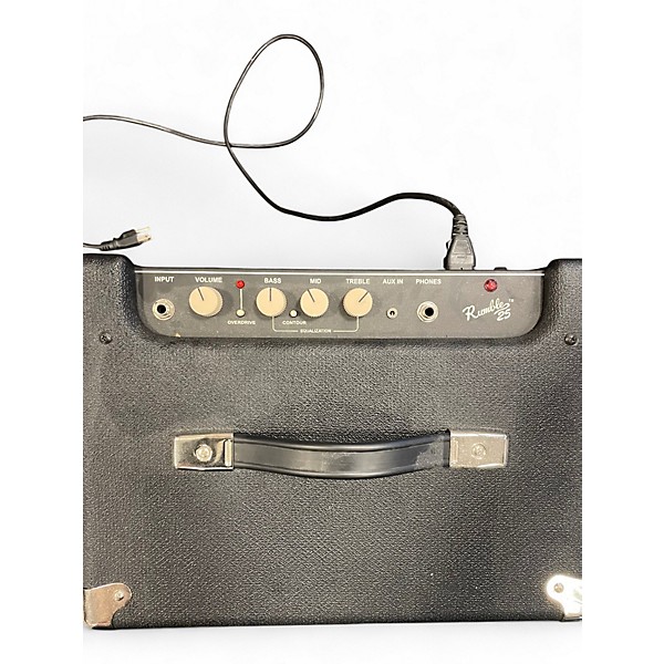 Used Fender Rumble 25 25W 1x8 Bass Combo Amp