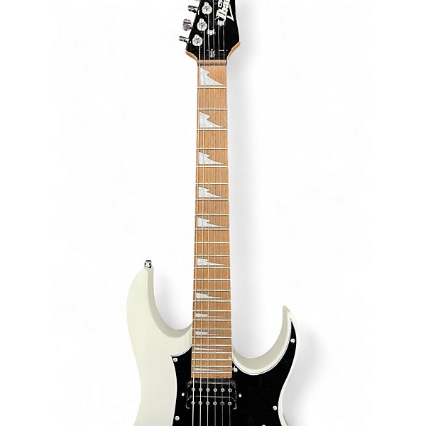 Used Ibanez GRGM21m Mikro Alpine White Solid Body Electric Guitar