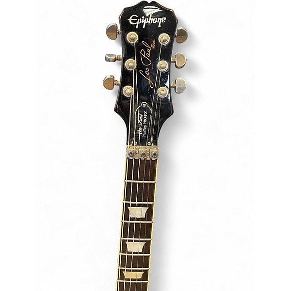 Used Epiphone plustop profx Iced Tea Solid Body Electric Guitar