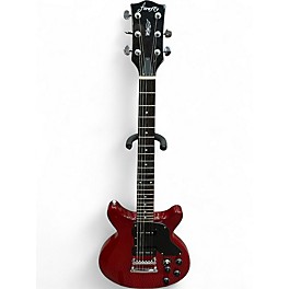 Used Firefly Double Cut P90 Red Solid Body Electric Guitar