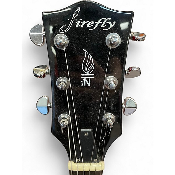 Used Firefly Double Cut P90 Red Solid Body Electric Guitar