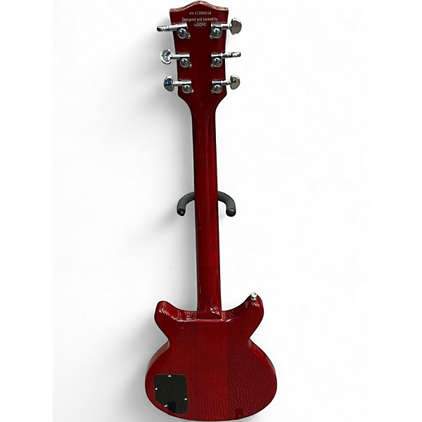 Used Firefly Double Cut P90 Red Solid Body Electric Guitar