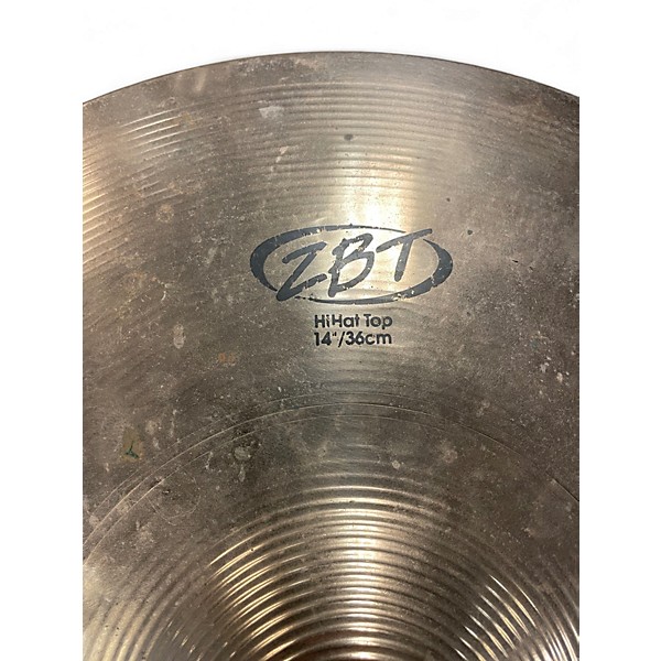 Used Zildjian 14in ZBT Hi Hat Pair Cymbal