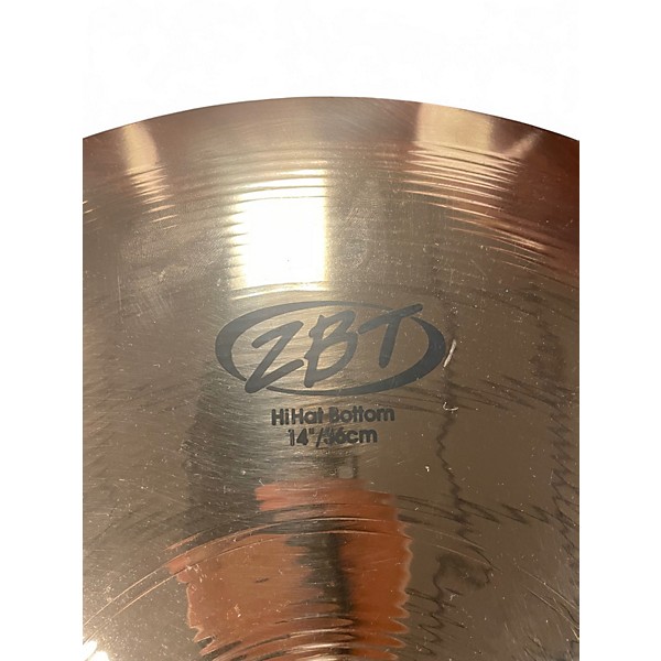 Used Zildjian 14in ZBT Hi Hat Pair Cymbal