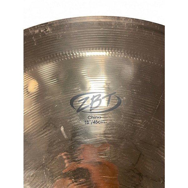 Used Zildjian 18in ZBT China Cymbal