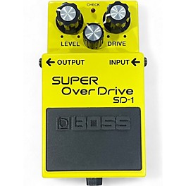 Used BOSS SD1 Super Overdrive Effect Pedal