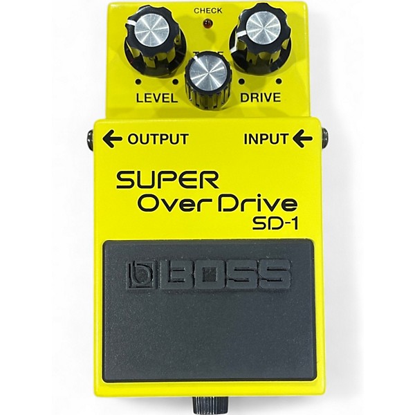 Used BOSS SD1 Super Overdrive Effect Pedal