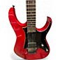 Used Ibanez RG655 PRESTIGE Red Solid Body Electric Guitar