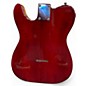 Used Harley Benton TE-90QM Trans Red Solid Body Electric Guitar