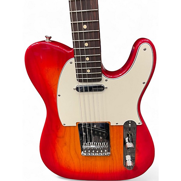 Used Fender PLAYER II TELECASTER CHAMBERED ASH AGED CHERRY SUNBURST  Solid Body Electric Guitar