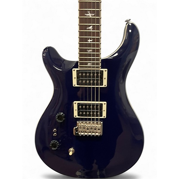 Used Prs se standard  Blue Solid Body Electric Guitar