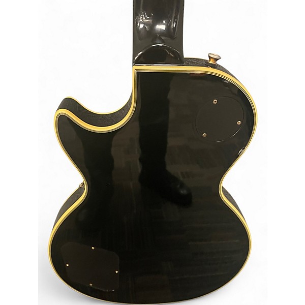 Used Epiphone Les Paul Custom Pro Ebony Solid Body Electric Guitar