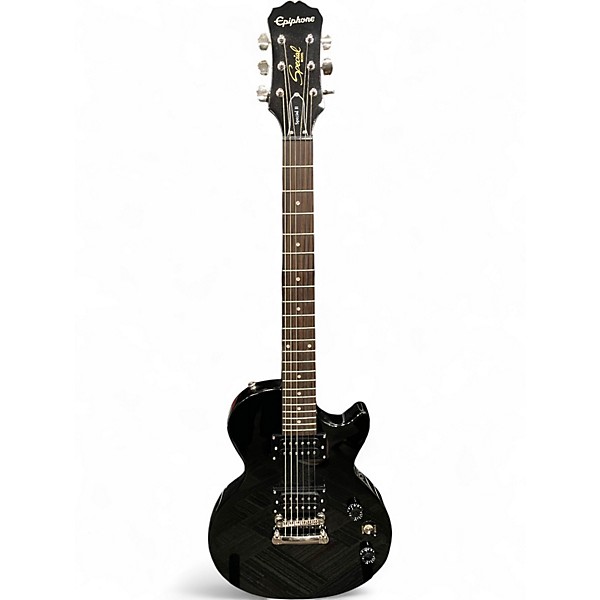 Used Epiphone Les Paul Special II Black Solid Body Electric Guitar