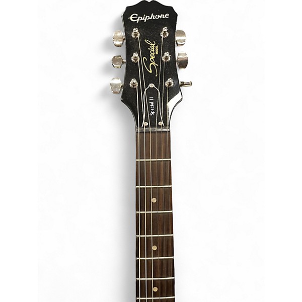 Used Epiphone Les Paul Special II Black Solid Body Electric Guitar