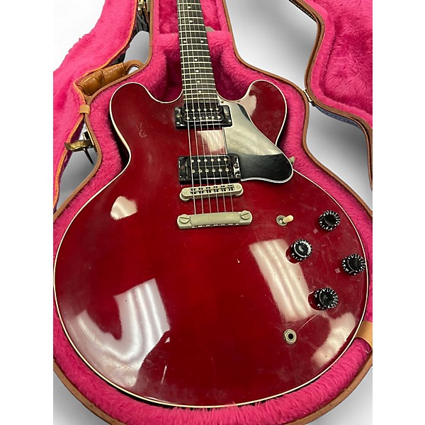 Vintage 1988 Gibson ES335 DOT Cherry Hollow Body Electric Guitar
