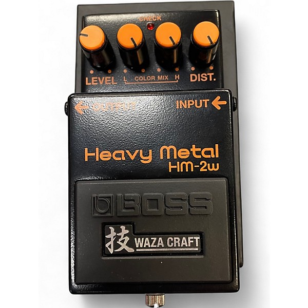 Used BOSS HM2W Heavy Metal Waza Craft Effect Pedal