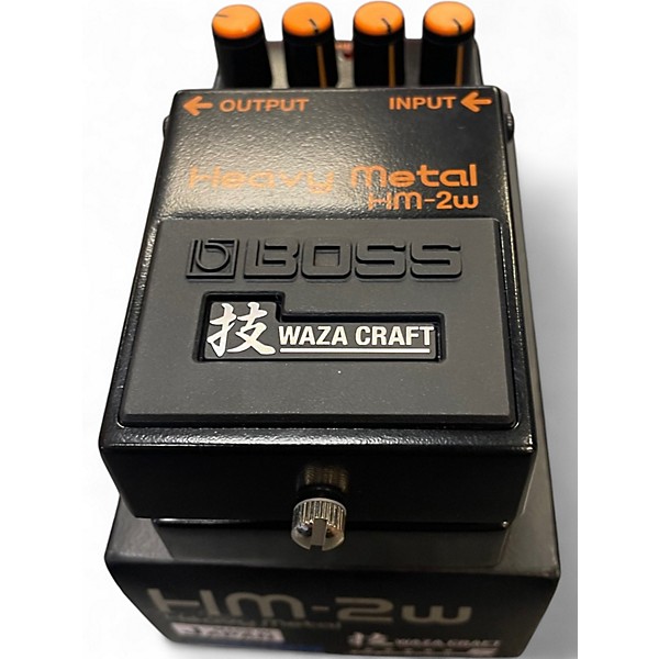 Used BOSS HM2W Heavy Metal Waza Craft Effect Pedal
