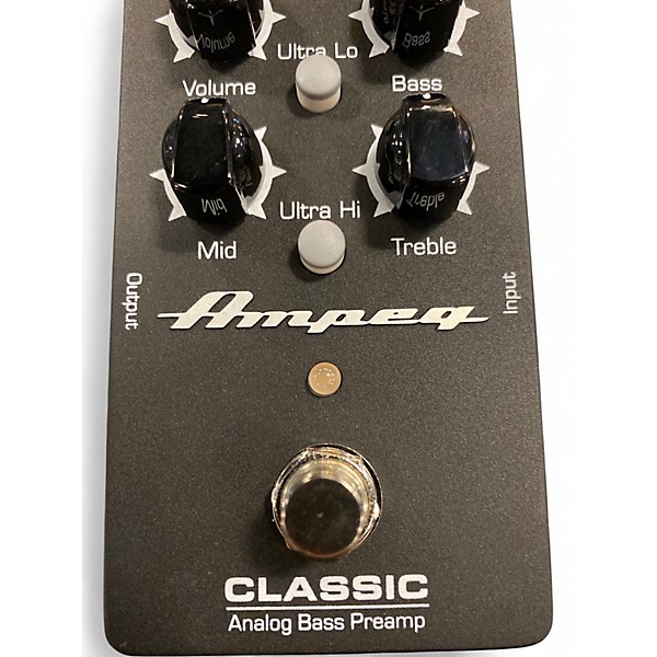 Used Ampeg classic analog bass preamp Bass Effect Pedal | Guitar