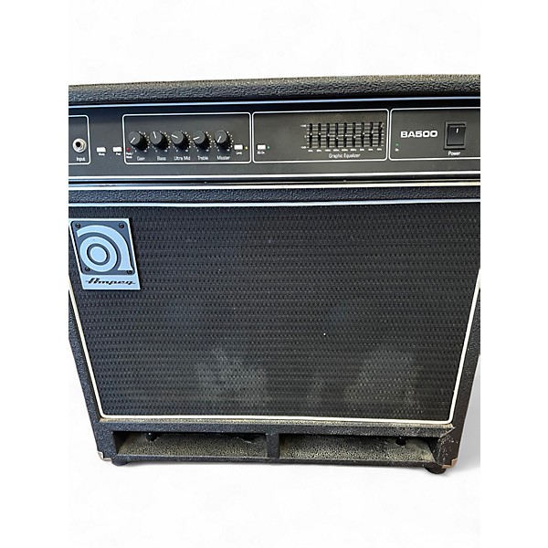 Used Ampeg BA500 500W 2X10" Bass Combo Amp