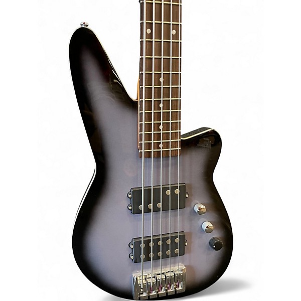 Used Reverend Mercalli 5 Periwinkle Burst Electric Bass Guitar