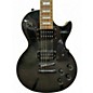 Used Epiphone Les Paul Standard TRANSPARENT BLACK Solid Body Electric Guitar
