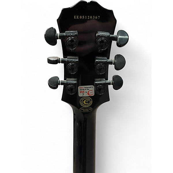 Used Epiphone Les Paul Standard TRANSPARENT BLACK Solid Body Electric Guitar