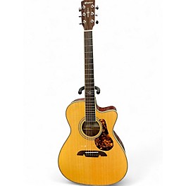 Used Alvarez MF60CEOM Natural Acoustic Electric Guitar