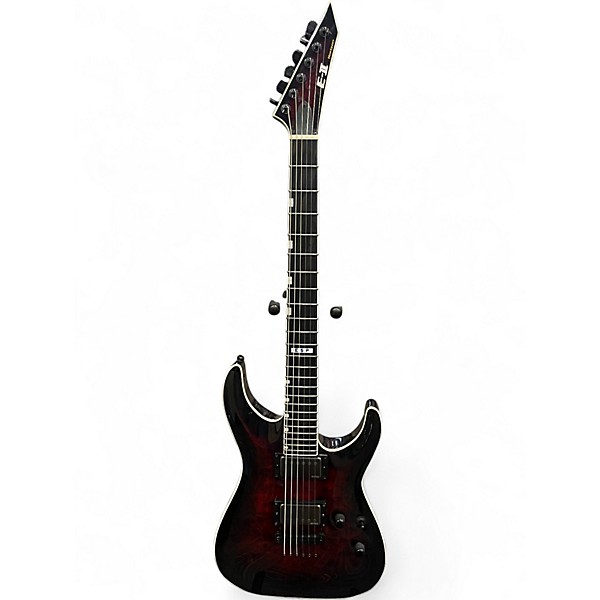 Used ESP E-II Horizon Black Cherry Solid Body Electric Guitar