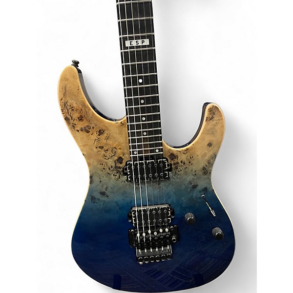 Used ESP E-II SN-2 Blue Fade Solid Body Electric Guitar
