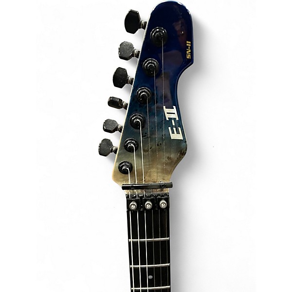 Used ESP E-II SN-2 Blue Fade Solid Body Electric Guitar